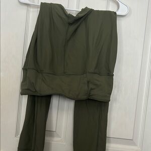Olive Green Women's Jumpsuit